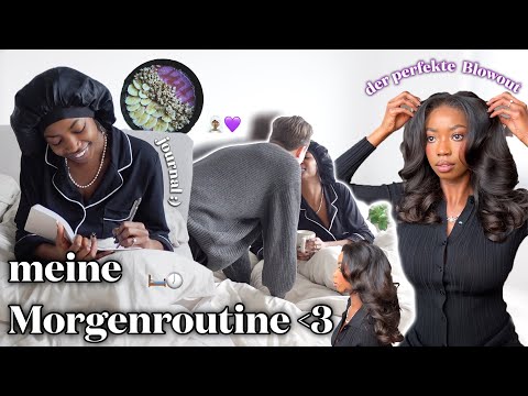 My NOT 5 AM MORNING ROUTINE | Perfect BLOWOUT Tutorial