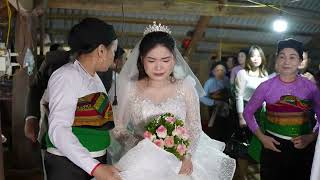 Cô dâu 2k6 dân tộc Thái xinh nhất bản đi lấy chồng.Hà Duyệt cô dâu Vy Thủy