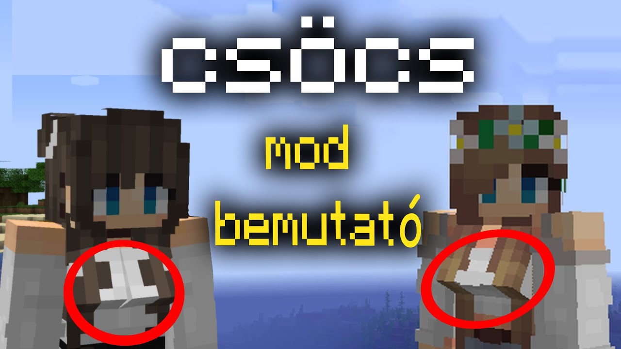 minecraft csöcs mod bemutató - YouTube