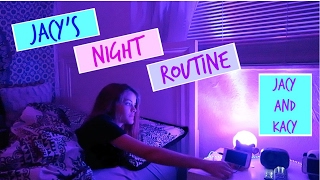 Jacy's School Night Routine 2017 ~ Jacy and Kacy