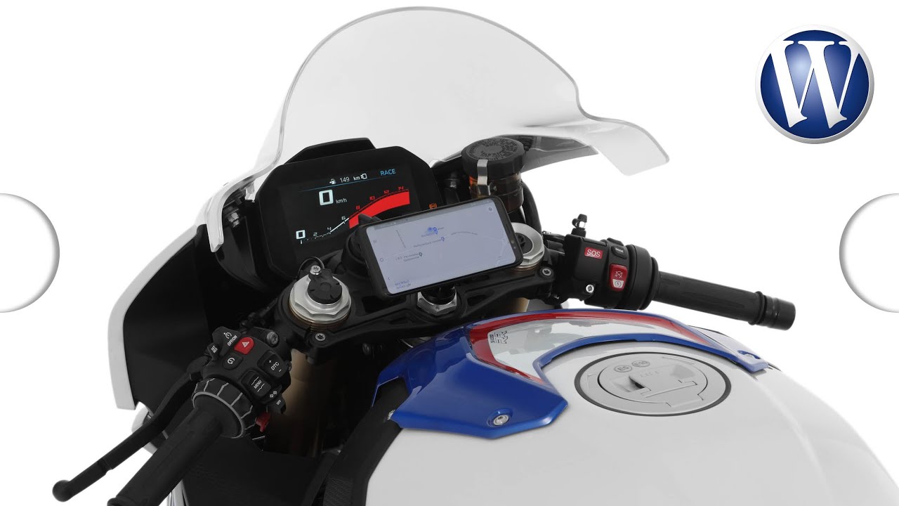 Wie montiere ich mein Handy am Superbike? // Handyhalter // Wunderlich // SP-Connect