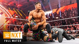 FULL MATCH — Bron Breakker vs. Grayson Waller — NXT Championship Match: NXT New Year's Evil 2023