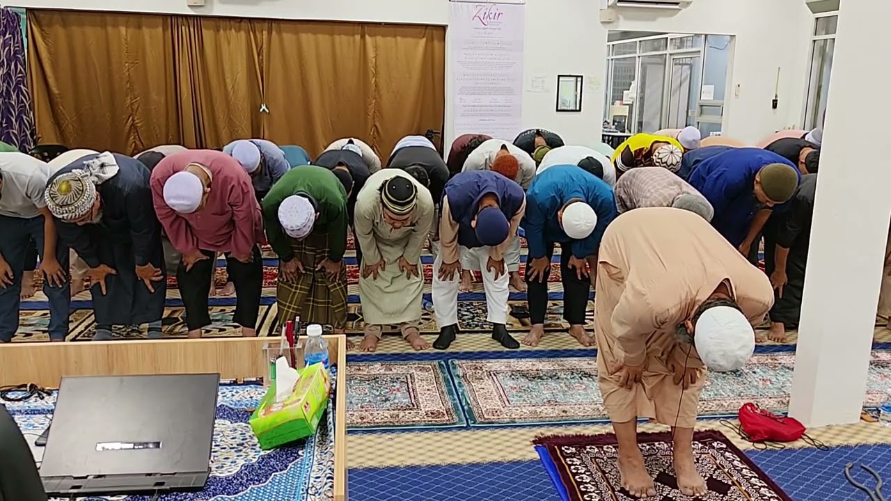 Solat Taraweh Malam Ke 8. Jemaah AQS