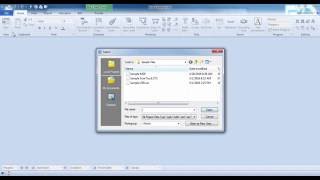 Powerproject Features - Open and Save File Types - USA