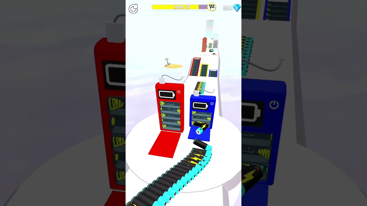 Battery runs 3D game /25 mix levels all walkthrough iOS android 🔋🔌🔋🔌🔋🔌🔋