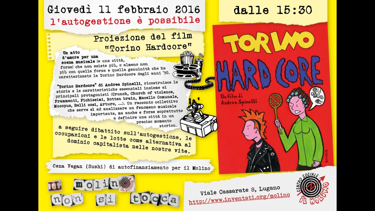 TORINO HARDCORE [Documentario Completo] di Andrea Spinelli