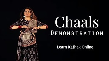 Chaals Demonstration with Music | Learn Kathak Online by Guru Pali Chandra