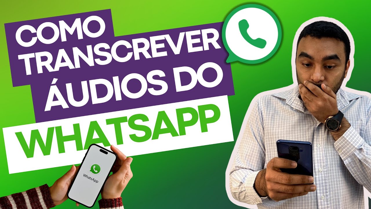 WHATSAPP: Como TRANSFORMAR ÁUDIOS em TEXTO - Tutorial PASSO A PASSO