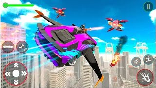 Red Ball Robot Car Transform Part-1 | Rescue City Flying Car Android GamePlay | By Game Crazy screenshot 5