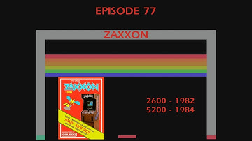 Zaxxon - Atari 2600 Vs Atari 5200