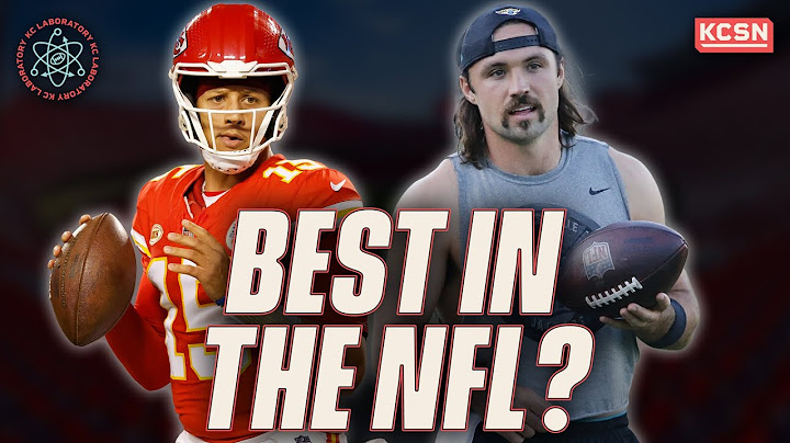 Do the Chiefs have THE BEST quarterback room in the NFL?