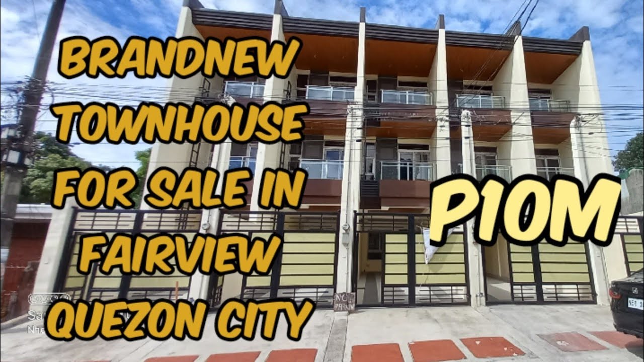 Brandnew Townhouse For Sale in East Fairview Quezon Cityinvestments 