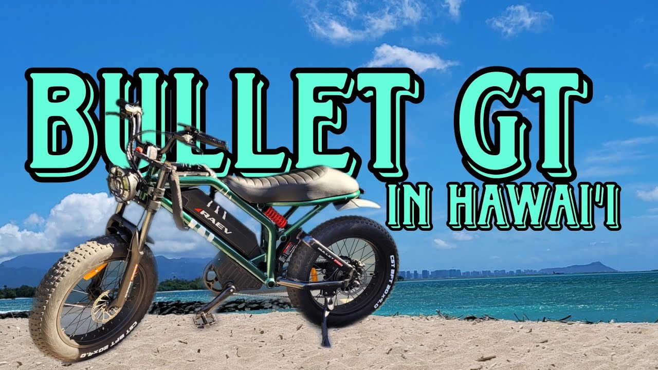 First Raev Bullet GT ebike in Hawaii