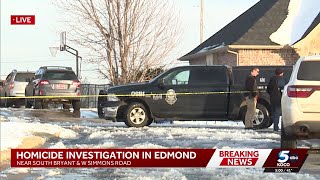 Authorities investigating homicide near Edmond after woman's body found in trashcan