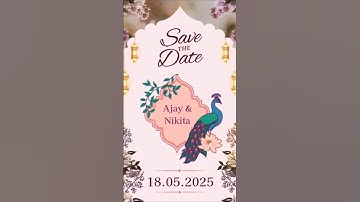 ✨ Say goodbye to paper, and hello to digital magic!#EinviteDesign #DigitalInvitation