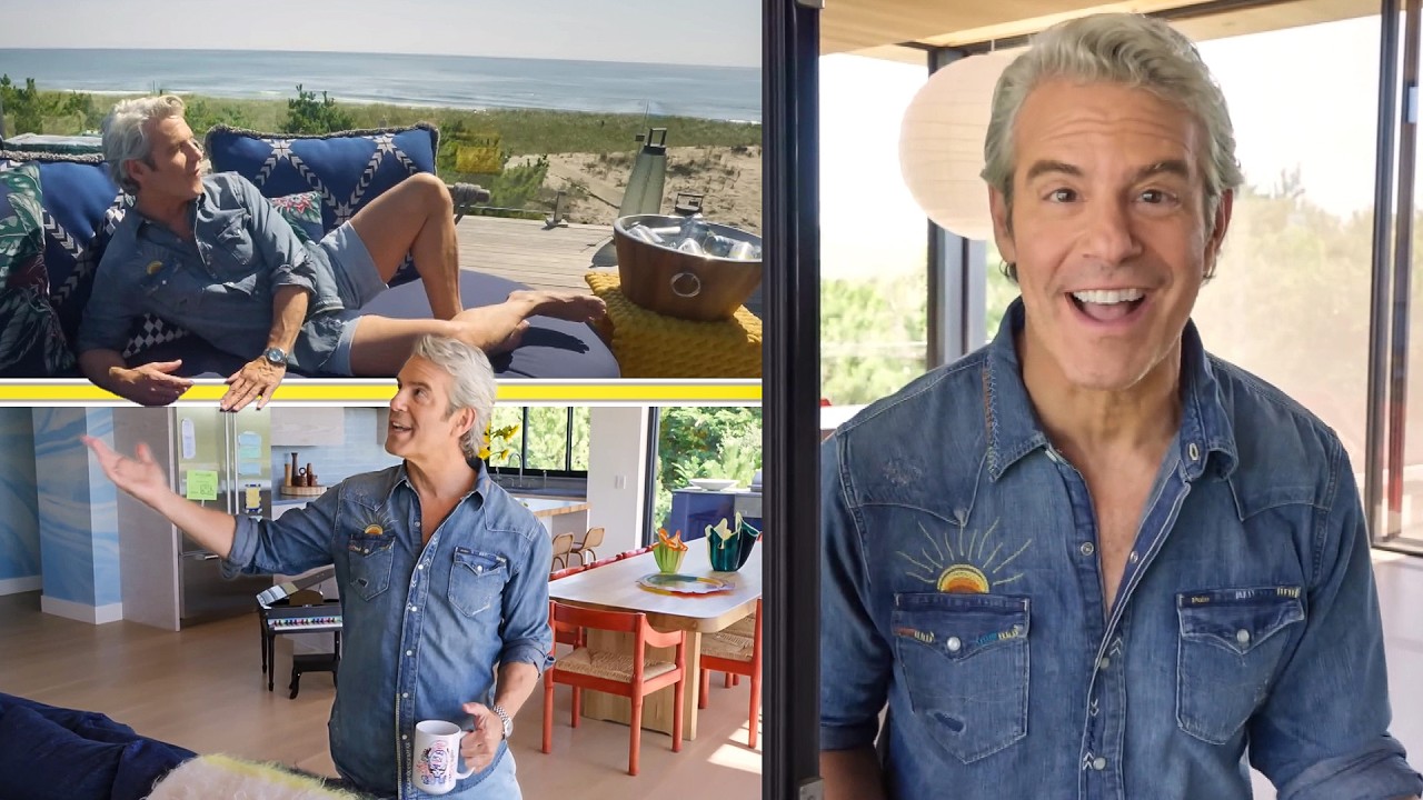 Andy Cohen HOME TOUR! Inside His Eclectic Hamptons Escape