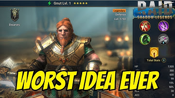 I WENT ALL IN FOR GNUT AND THE RESULTS SHOCKED ME | RAID Shadow Legends | RSL