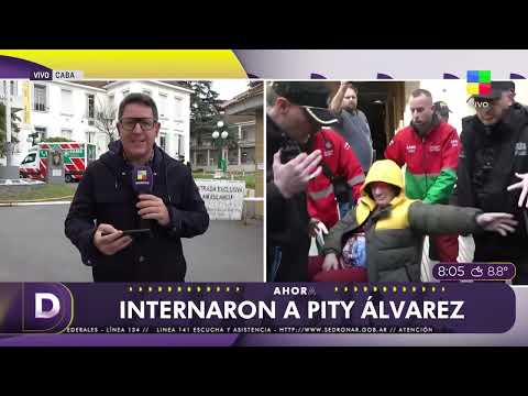 🔴 INTERNARON A PITY ÁLVAREZ POR UNA CRISIS HIPERTENSIVA