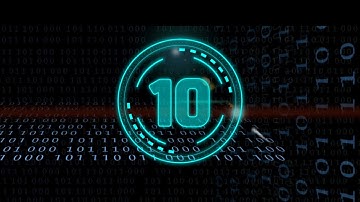 10 Seconds Digital Countdown Timer with Sound Effects