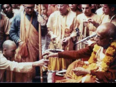 "...the process is that you cannot change the order of the spiritual master." -- Srila Prabhupada, lecture, 2/2/67, San Francisco On May 28, 1977, His Divine...