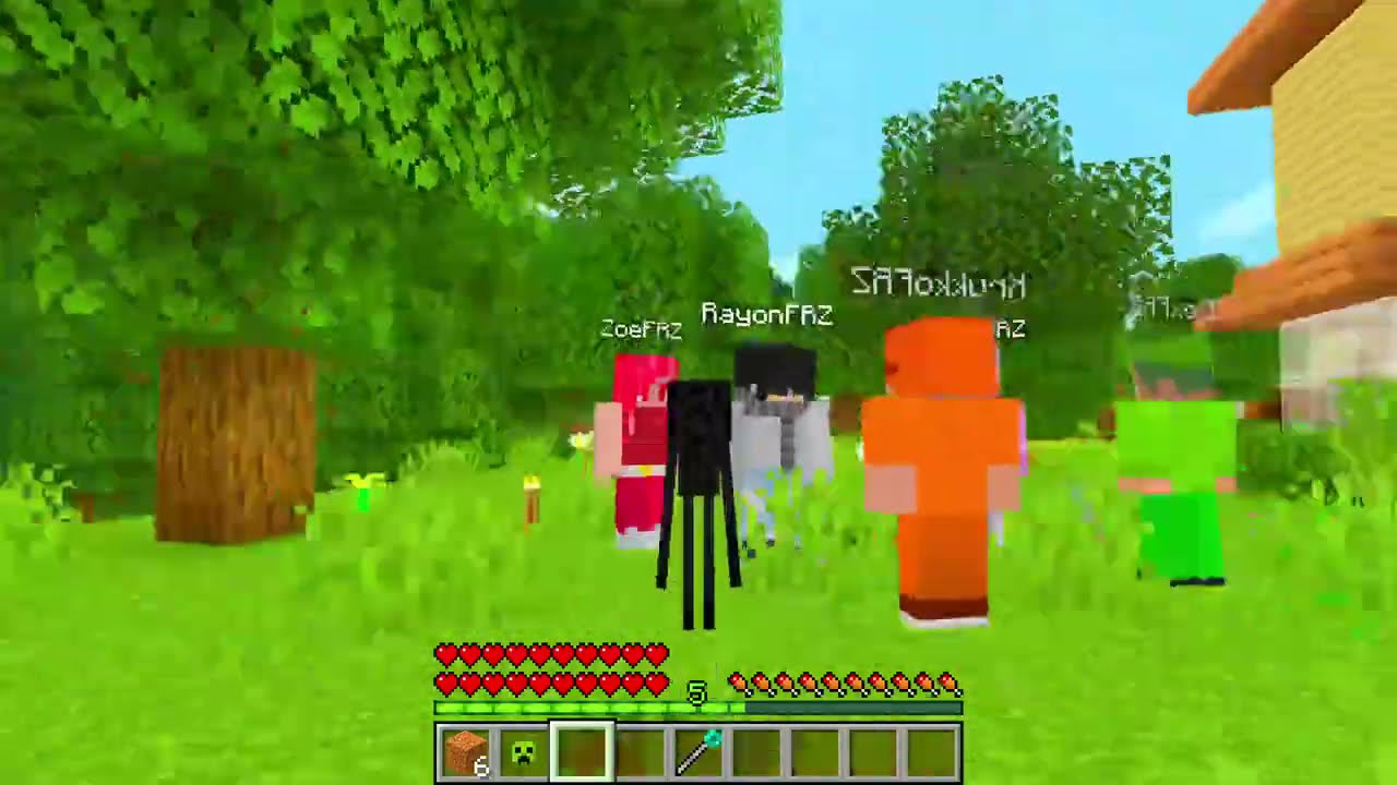 MI FINGO ENDERMAN PER AIUTARE I TUOI AMICI Su Minecraft!