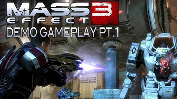 Mass Effect 3 Gameplay Xbox 360 demo - part 1