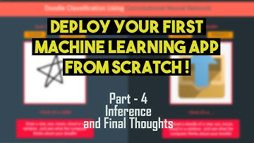 How to Deploy Machine Learning Model from Scratch | Part - 4