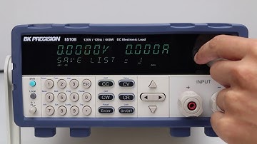 8500B List Mode Tutorial