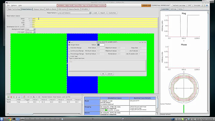 HyperLith Tutorial #8: BARC optimization with Standing Wave Metric