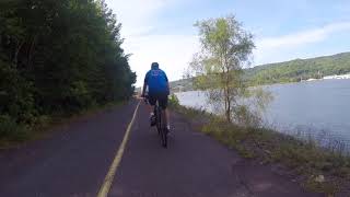 Houghton Michigan  Lakefront Bike Trail