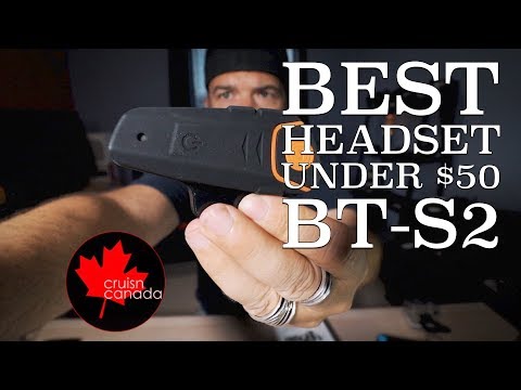 Best Motorcycle Headset Under $50? | BT-S2 Bluetooth Headset