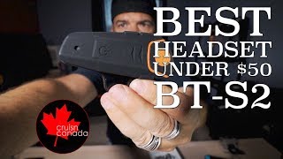 Best Motorcycle Headset Under $50 | BT-S2 Bluetooth Headset