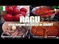 Episode #34 - FRESH TOMATO Italian Meat Sauce known as Ragù, Sugo or Sunday Sauce w/ Nonna Paolone