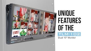 Officialunique Features Of The Tlm-102 Dual 10 Monitordatavideo