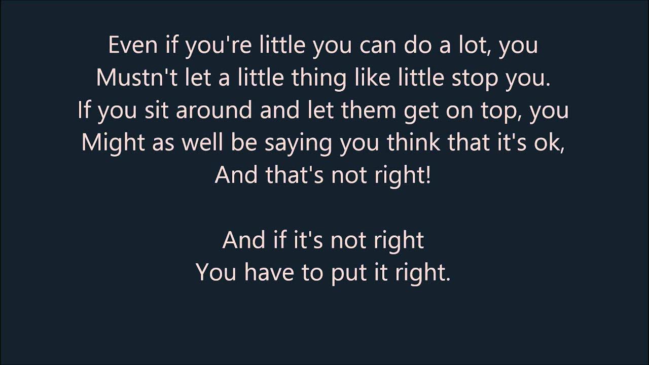 Matilda the Musical Naughty (soundtrack version) Lyrics YouTube