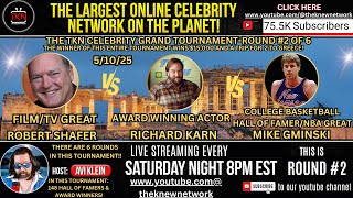 TKN Celebrity Tournament Round 2 Richard Karn Vs Robert Shafer Vs Mike Gminski