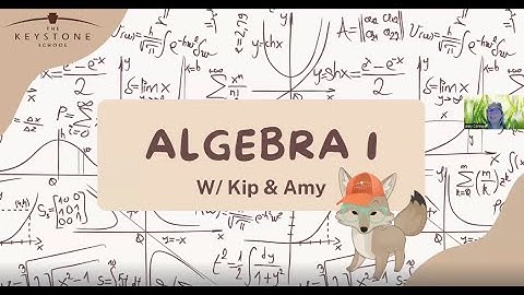 Keystone Course Highlight - Algebra 1
