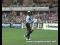 Brian lara dismissed by a woman