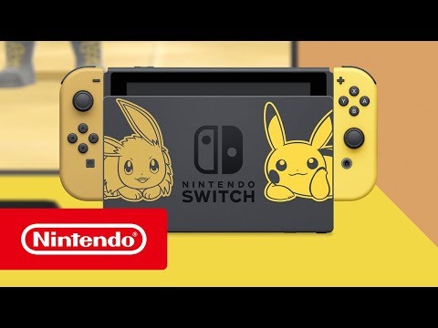 Nintendo Switch Pikachu & Eevee Edition Trailer