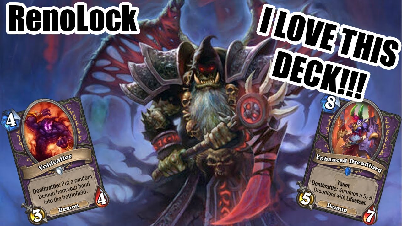 IS THIS THE BETTER EVENLOCK!!! | Renolock Guide | United in Stormwind | Wild Hearthstone