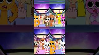 Udin Din Assassino Cappuccino Tung Sahur drive car with Girls COMPLETE EDITION | Incredibox Sprunki
