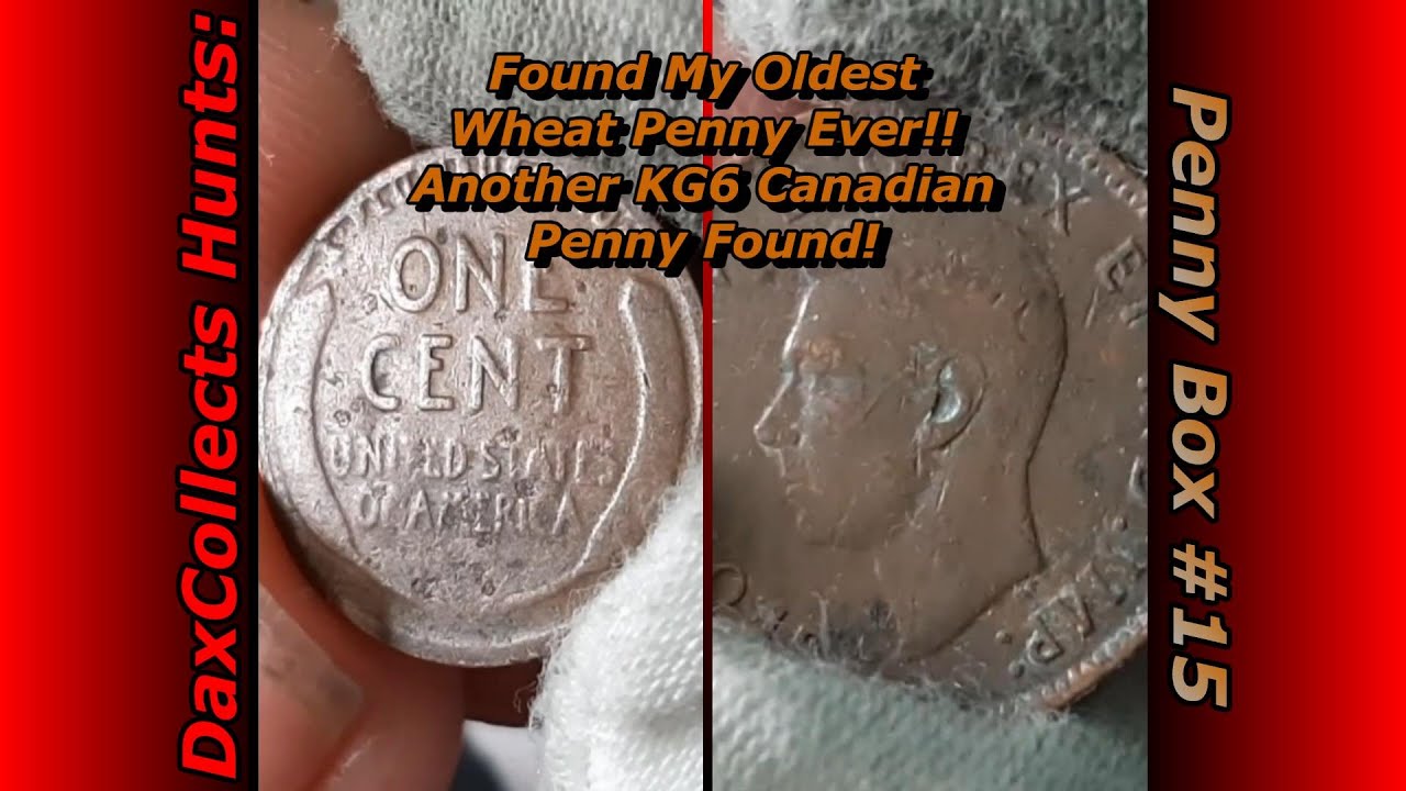 Hunting Pennies 16 Found My Oldest Wheat Penny Ever!! Another KG6