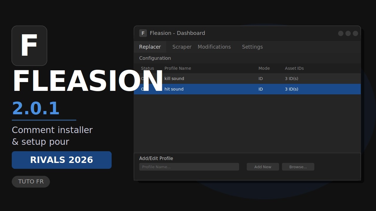 Fleasion Rivals Tuto (FR) comment installer et setup Fleasion 2.0.1 pour Rivals 2026 ...