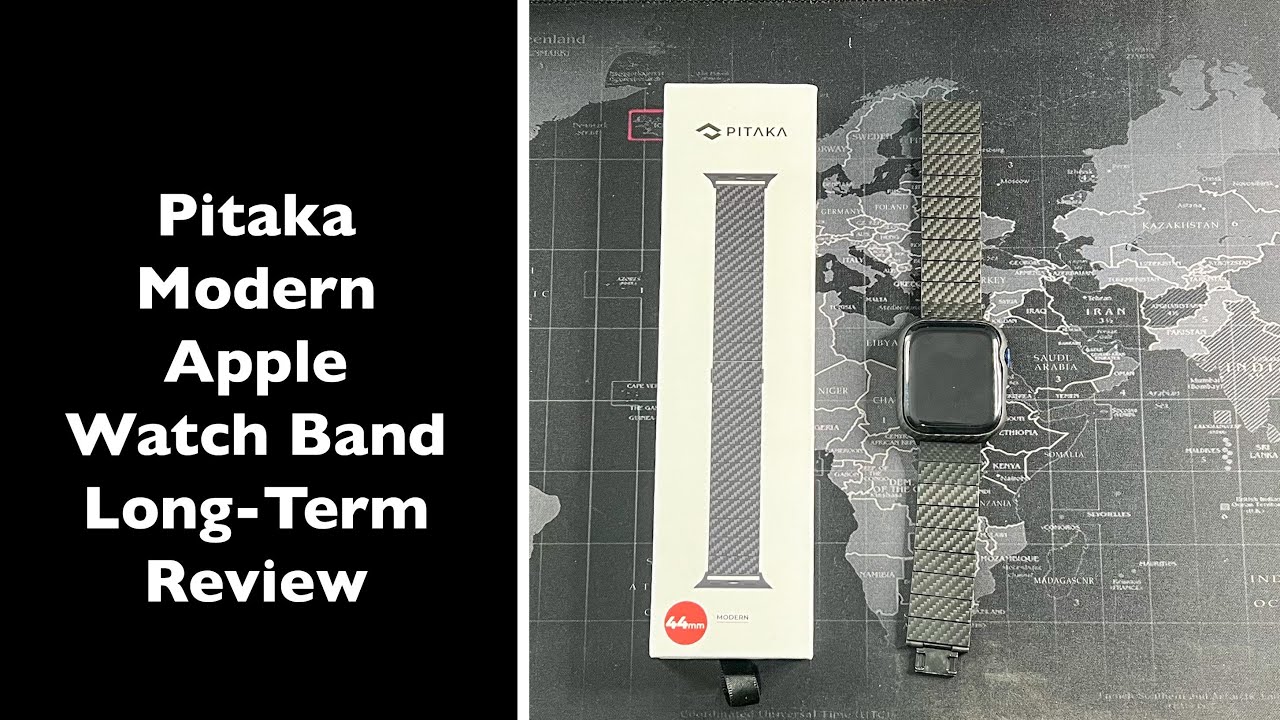 Pitaka Modern Carbon Fibre Apple Watch Long YouTube Band Term Review! #pitaka 
