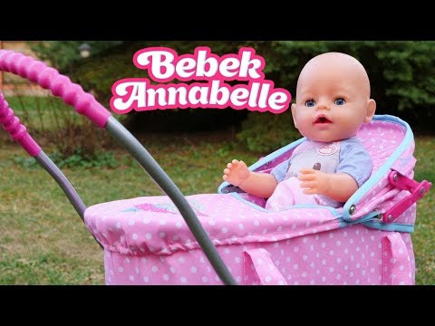 Anne oyunu. Baby Born Annabelle. Oyuncak bebek videosu izle