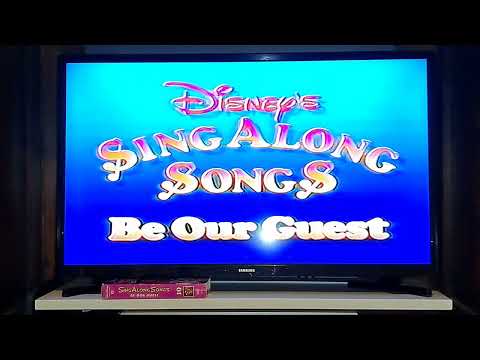 Opening To Disney's Sing-Along Songs: Be Our Guest 1992 VHS (Version #1)