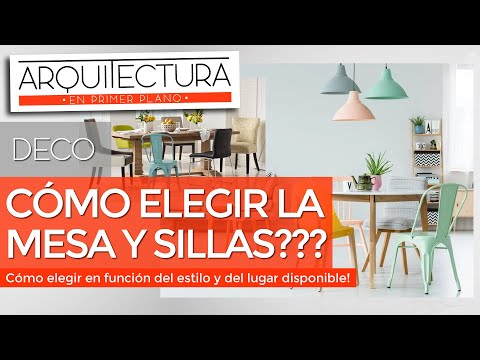 Video: Cómo Elegir Sillas Cómodas Para Tu Cocina