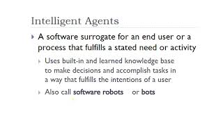 Topic 8 (Part 3) Decision Support Systems: Introduction to Information Systems