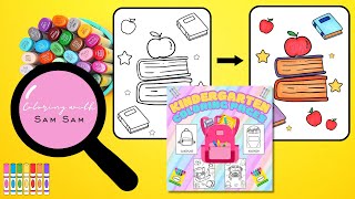 How to Learn Colors for Kids I Educational Shapes, Spelling, Counting, Patterns I Kindergarten Books