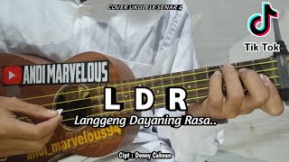 LDR - 'Langgeng Dayaning Rasa' ( DENNY CAKNAN ) || Cover Ukulele By Andi Marvelous